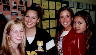 Jessica, Jill, Laura, and Jenina