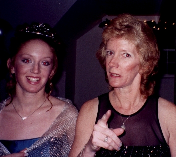 Diana and Mommy B.
