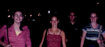 Emily, Lauren, Andy, and Christina