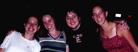 Allison, Christina, Marissa, and Lauren