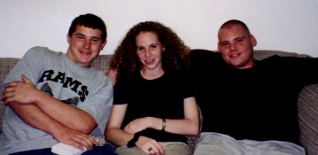 John, Christina, and Dom